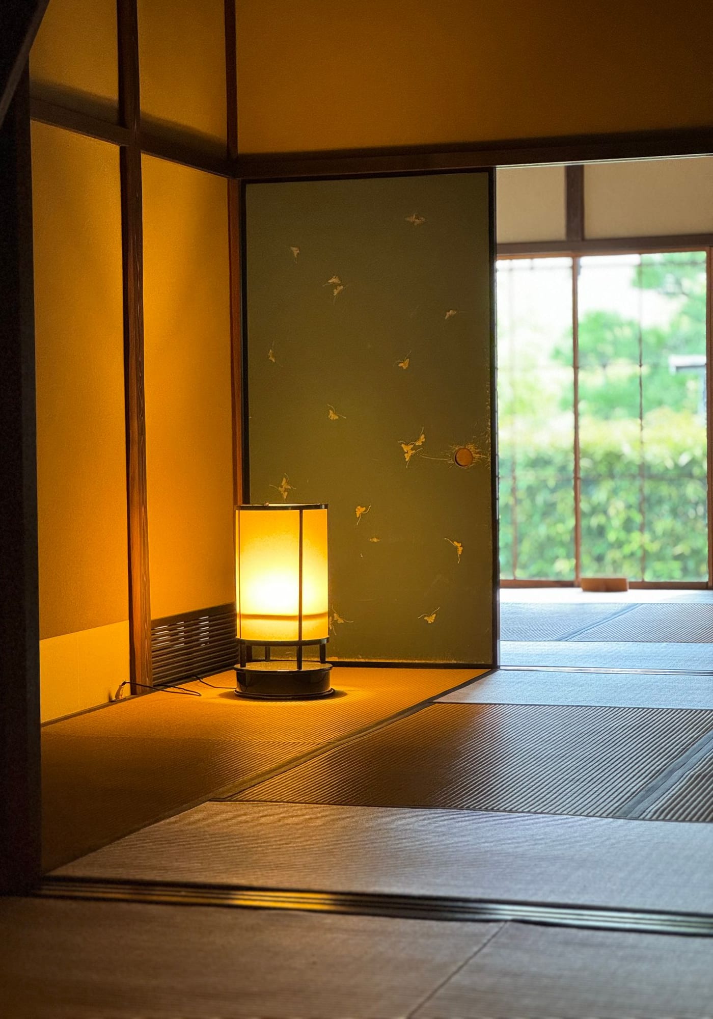 Japanese-style home interior styled by Her Homes Co. — serene, wooden, unhurried, tactile.